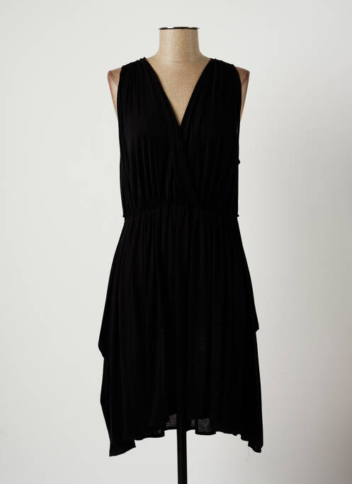 Rochie midi negru LAUREN VIDAL femeie