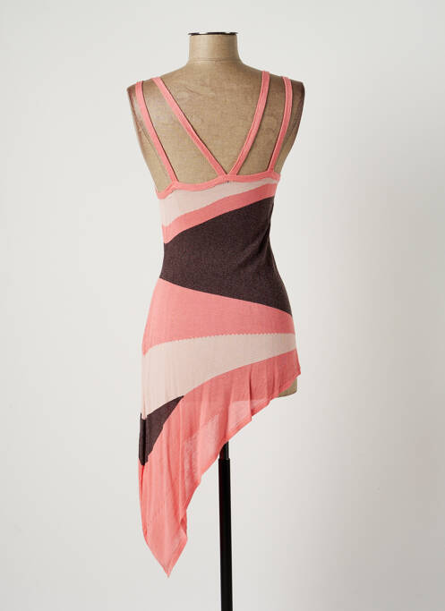 Tunică mâneci lungi roz LAUREN VIDAL femeie