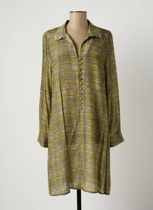 Rochie midi verde LAUREN VIDAL femeie