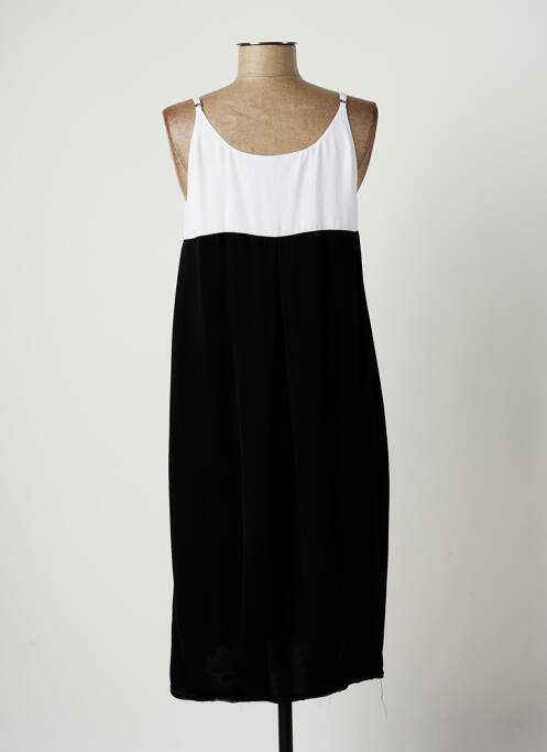 Rochie midi negru LAUREN VIDAL femeie