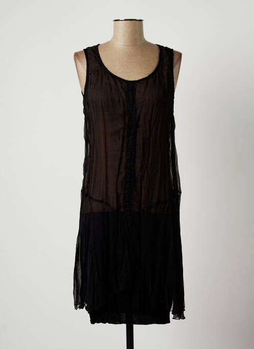 Rochie midi negru LAUREN VIDAL femeie