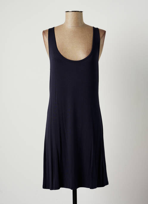 Rochie midi albastru LAUREN VIDAL femeie