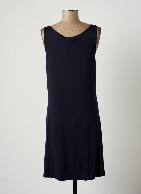 Rochie midi albastru LAUREN VIDAL femeie