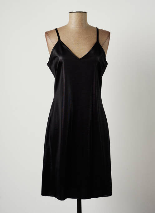 Rochie midi negru LAUREN VIDAL femeie