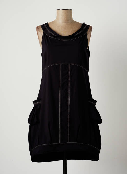 Rochie midi negru LAUREN VIDAL femeie