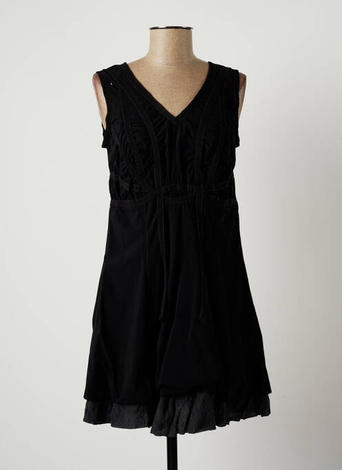 Rochie scurtă negru LAUREN VIDAL femeie