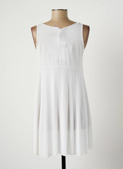 Tunică mâneci lungi alb LAUREN VIDAL femeie