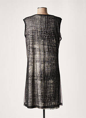 Rochie midi fără mâneci fără mâneci negru LAUREN VIDAL femeie
