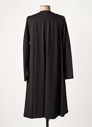 Rochie midi mâneci lungi mâneci lungi negru LAUREN VIDAL femeie