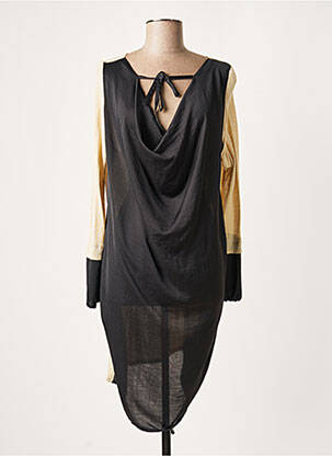 Rochie midi negru LAUREN VIDAL femeie