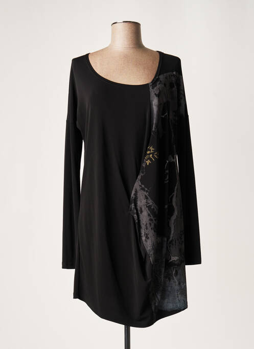 Rochie scurtă negru LAUREN VIDAL femeie