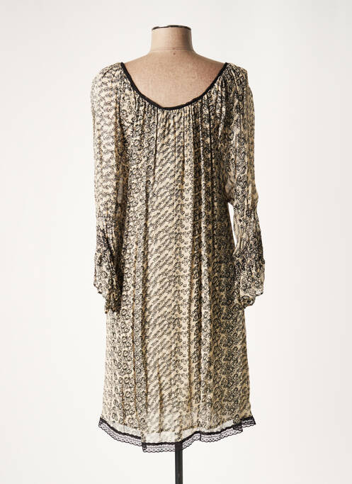 Rochie scurtă bej LAUREN VIDAL femeie