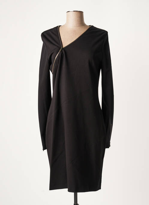 Rochie midi negru LAUREN VIDAL femeie