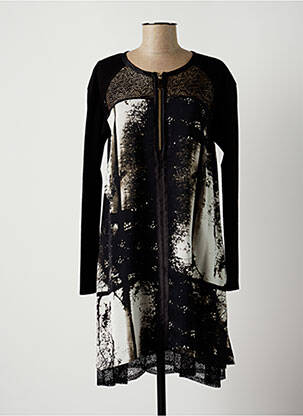 Rochie midi negru LAUREN VIDAL femeie