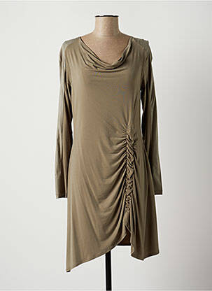 Rochie midi verde LAUREN VIDAL femeie