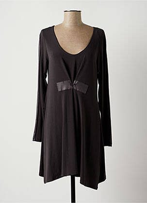 Rochie midi gri LAUREN VIDAL femeie