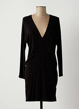 Rochie midi gri LAUREN VIDAL femeie