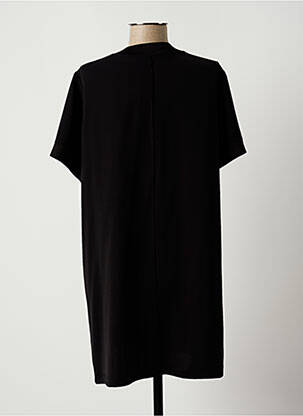 Rochie scurtă mâneci scurte mâneci scurte negru LAUREN VIDAL femeie