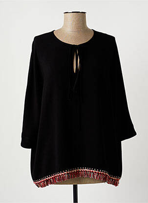 Bluză negru LAUREN VIDAL femeie