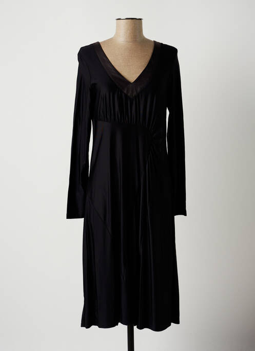 Rochie midi negru LAUREN VIDAL femeie