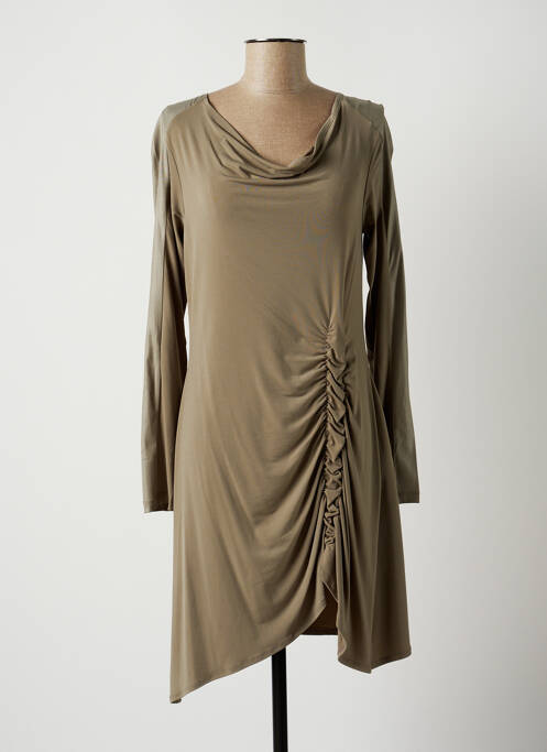 Rochie midi verde LAUREN VIDAL femeie