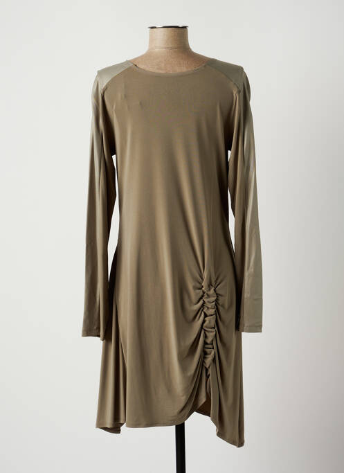 Rochie midi verde LAUREN VIDAL femeie