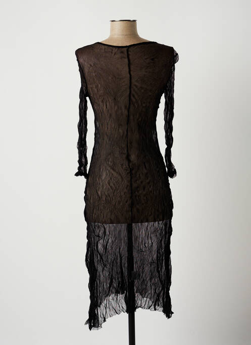 Rochie midi negru LAUREN VIDAL femeie