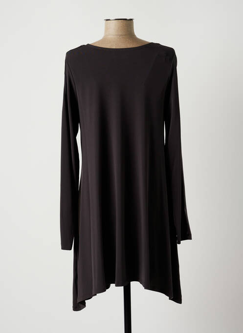 Rochie midi gri LAUREN VIDAL femeie