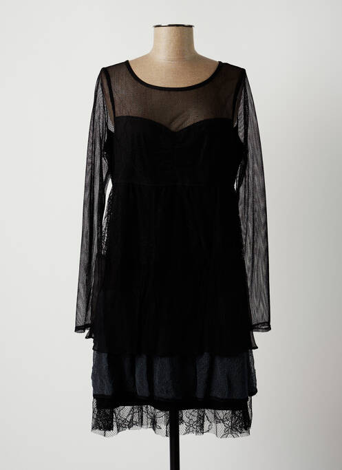 Rochie scurtă negru LAUREN VIDAL femeie