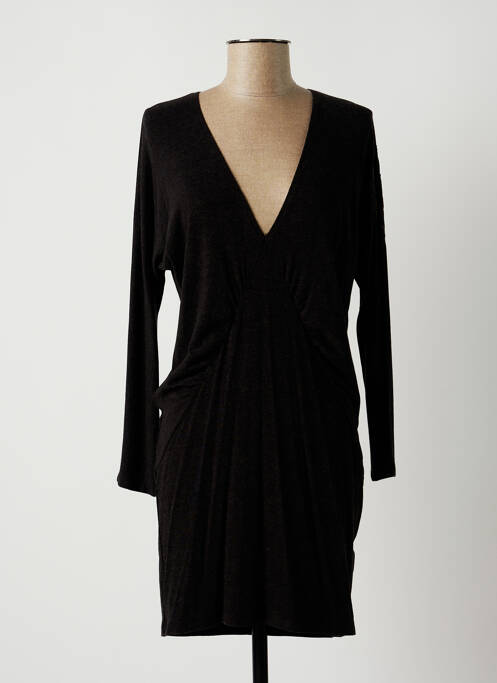 Rochie midi gri LAUREN VIDAL femeie