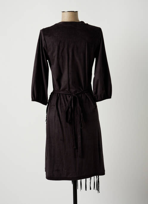 Rochie midi gri LAUREN VIDAL femeie