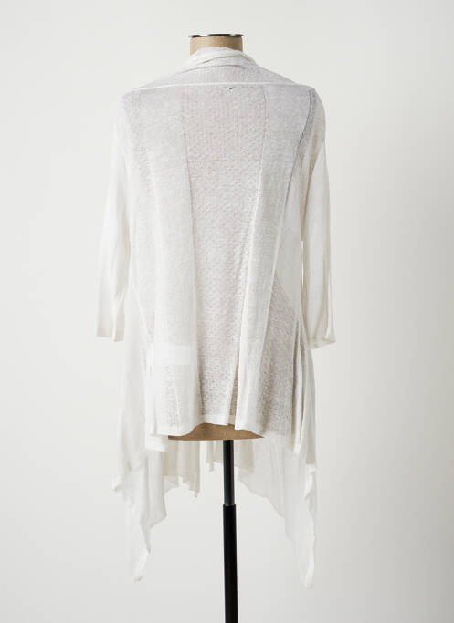 Pulover tunică alb LAUREN VIDAL femeie