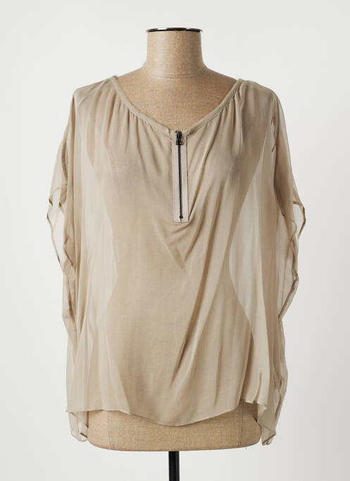 Bluză gri LAUREN VIDAL femeie