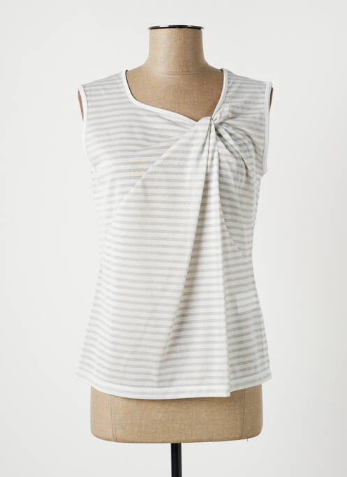 Top gri LAUREN VIDAL femeie