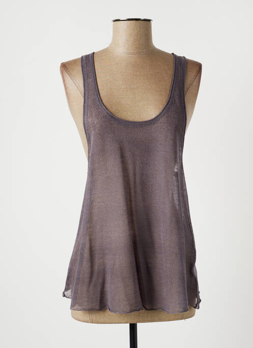 Top gri LAUREN VIDAL femeie