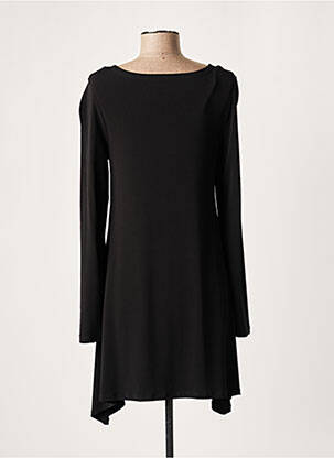 Rochie scurtă mâneci lungi mâneci lungi negru LAUREN VIDAL femeie