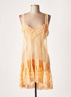 Tunică fără mâneci portocaliu LAUREN VIDAL femeie