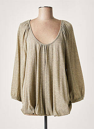 Bluză galben LAUREN VIDAL femeie