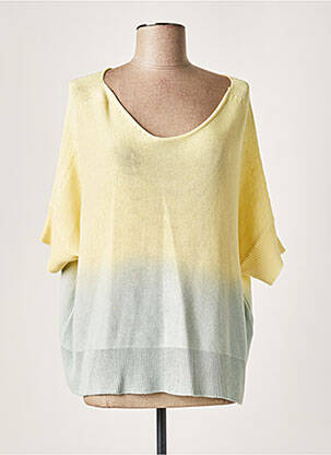 Pulover galben LAUREN VIDAL femeie