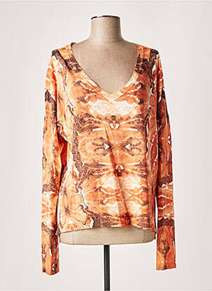 Pulover portocaliu LAUREN VIDAL femeie