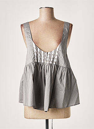 Bluză gri LAUREN VIDAL femeie