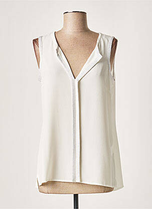 Bluză alb LAUREN VIDAL femeie