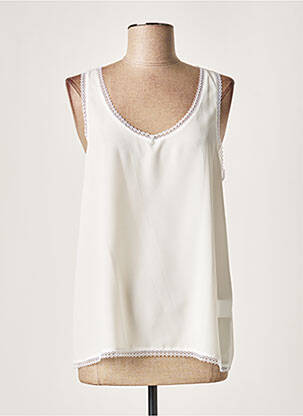 Bluză alb LAUREN VIDAL femeie