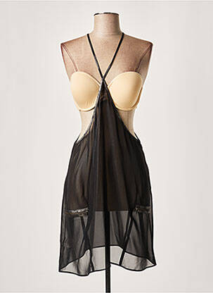 Tunică fără mâneci negru LAUREN VIDAL femeie