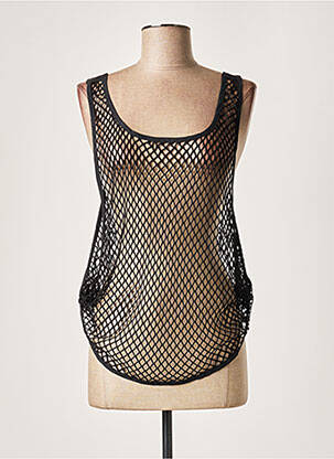 Top negru LAUREN VIDAL femeie