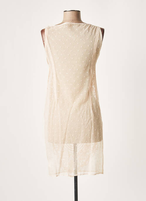 Rochie midi roz LAUREN VIDAL femeie