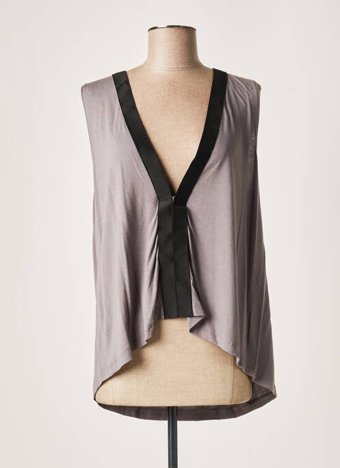 Maiou gri LAUREN VIDAL femeie