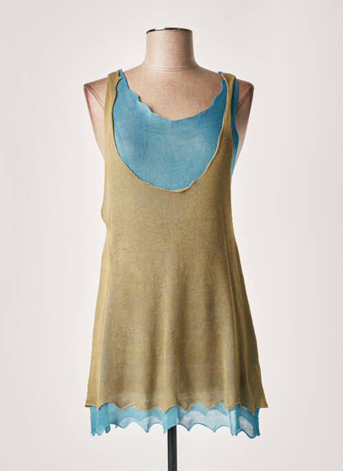 Pulover tunică verde LAUREN VIDAL femeie