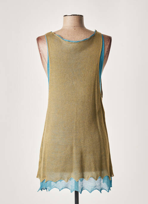 Pulover tunică verde LAUREN VIDAL femeie