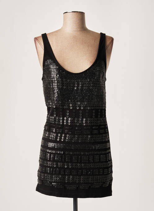 Tunică fără mâneci negru LAUREN VIDAL femeie